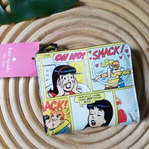 Kate Spade Archie Comics Small L Zip Bifold Wallet